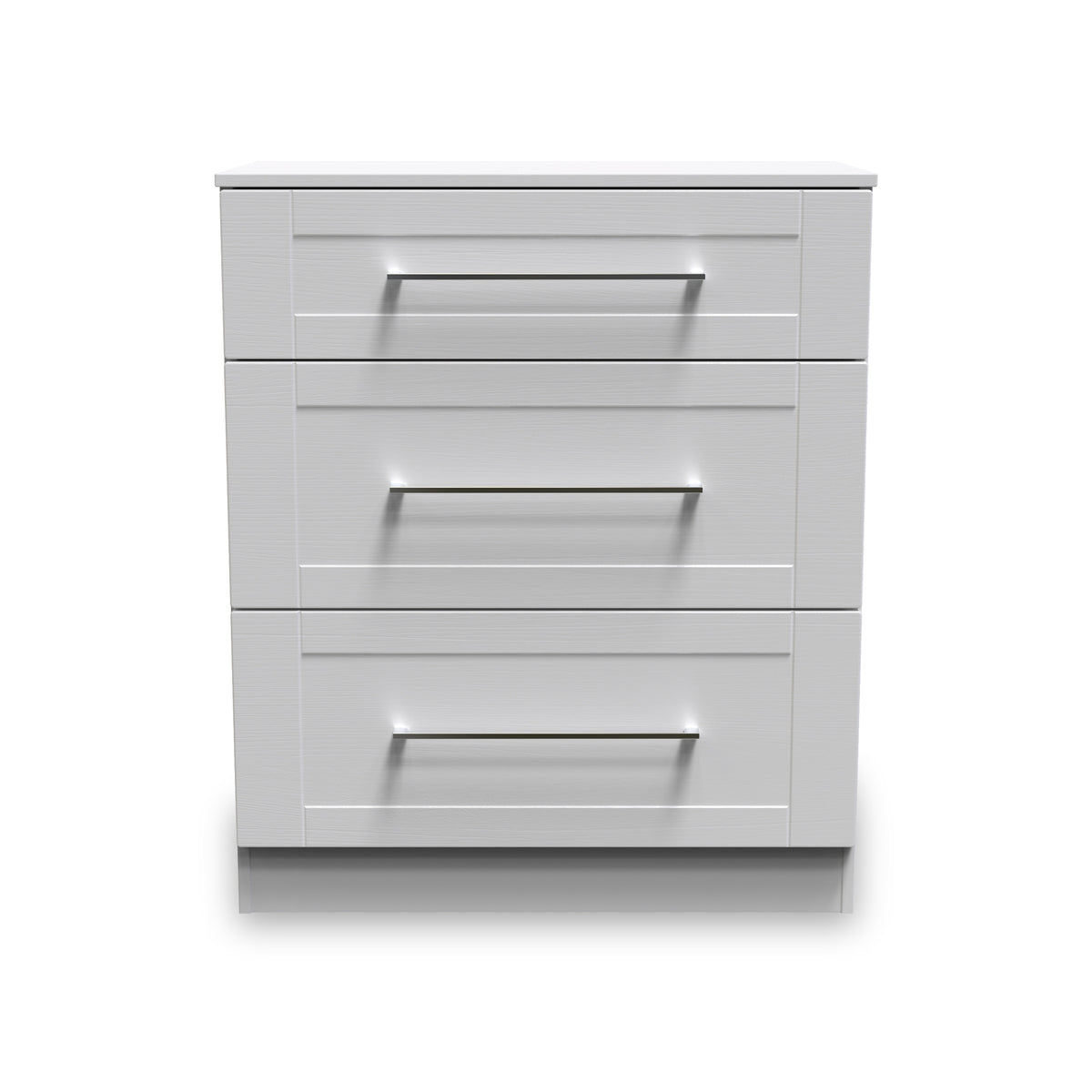 Bellamy Grey 3 Drawer Deep Chest from Roseland