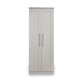 Bellamy Grey 2 Door Wardrobe by Roseland