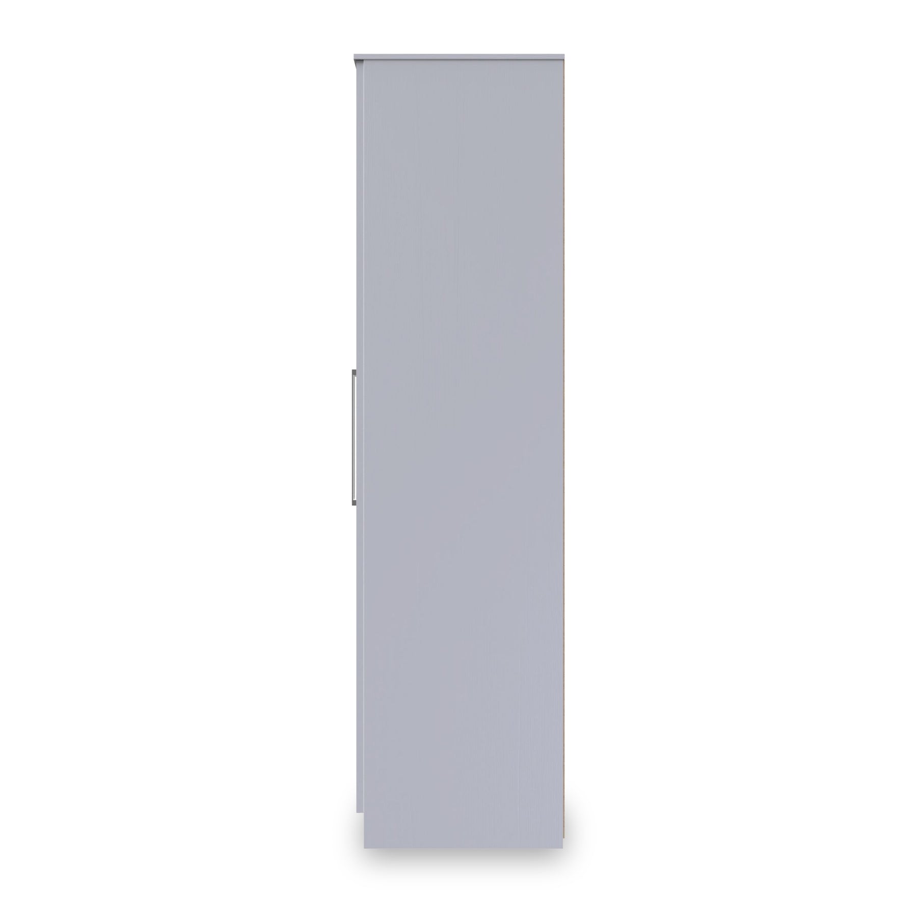 Bellamy Grey Ash Tall 4 Door 2 Central Mirrored Wardrobe from Roseland Furniture