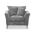 Rock Armchair Grey Roseland Furniture