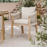 FSC 1 Roma 120cm Round Table 4 Roma Dining Chairs Granite Insert from Roseland Furniture