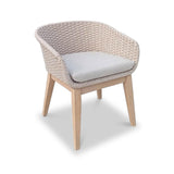 FSC 1 Saturn 150cm Round Table w 6 Eden Dawn Dining Chairs from Roseland Furniture