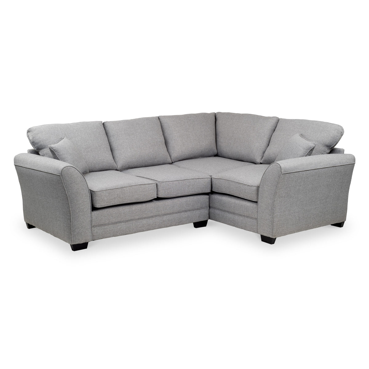 St Ives Corner Sofa in Silver by Roseland Furniture