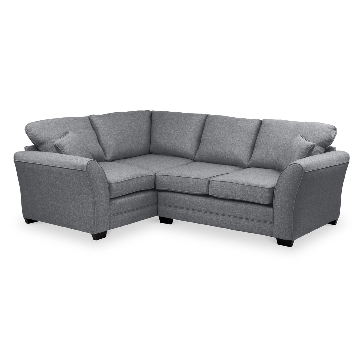 St Ives Corner Sofa in Charcoal by Roseland Furniture