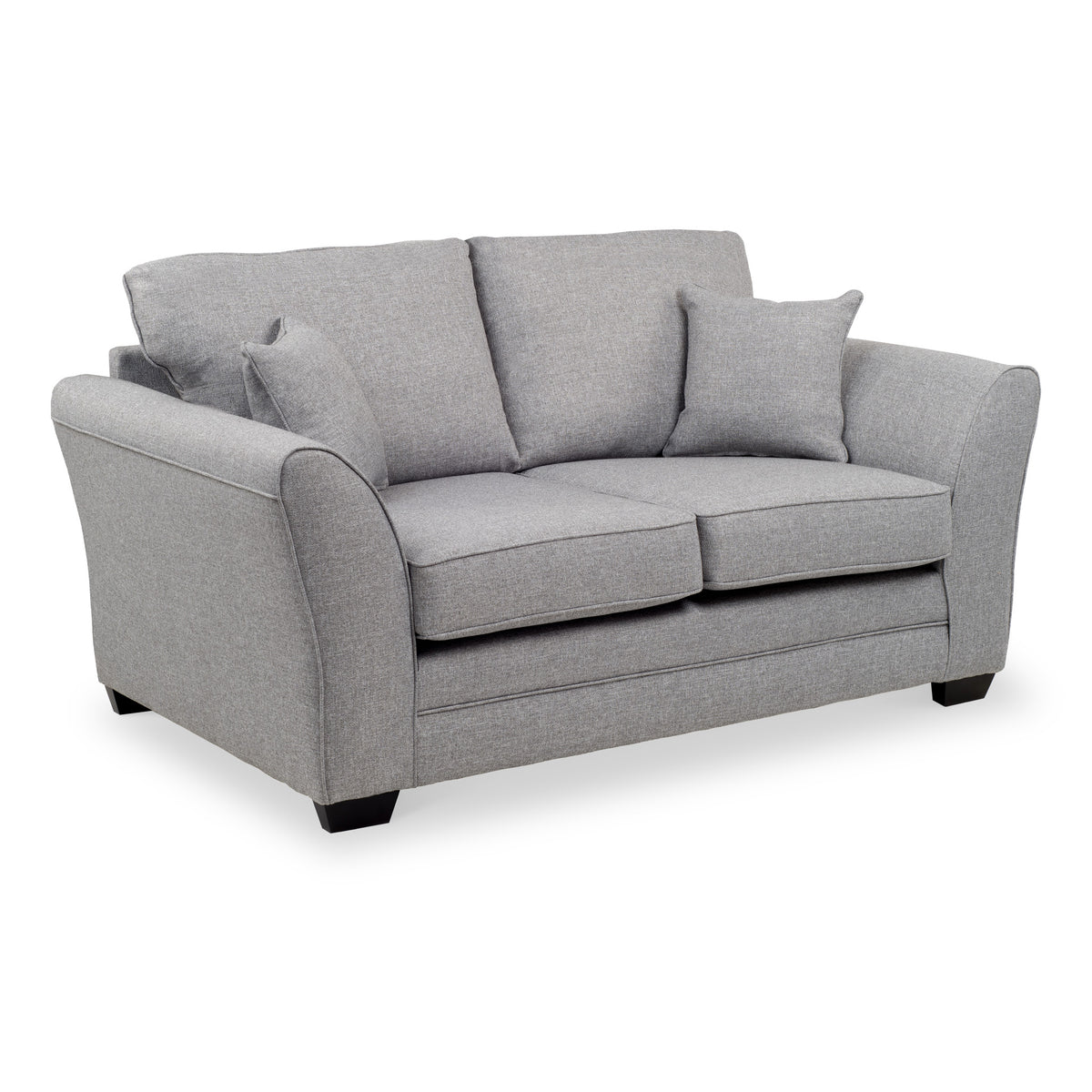 St Ives 2 Seater Sofa in Silver by Roseland Furniture