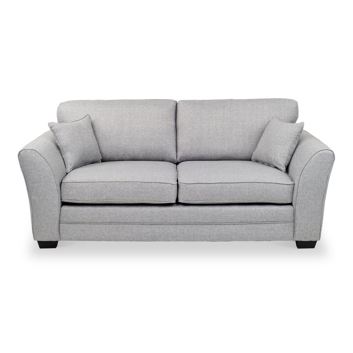 St Ives 3 Seater Sofa in Silver by Roseland Furniture