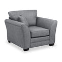 St Ives Armchair in Charcoal by Roseland Furniture