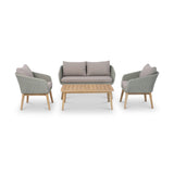 FSC 1 Sol 4 Seater Lounge Set with Coffee Table from Roseland Furniture