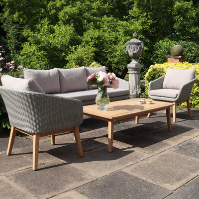 Sol 5 Seater Lounge Set with Rectangular Coffee Table
