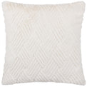 Sonnet White 45cm Cushion by Roseland Furniture