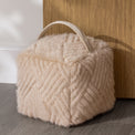 Sonnet Brulee Faux Fur Doorstep for living room or bedroom