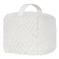 Sonnet White Faux Fur Doorstep from Roseland