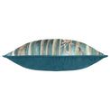 Stag Teal Scene 50cm Bolster Cushion by Roseland Furniture