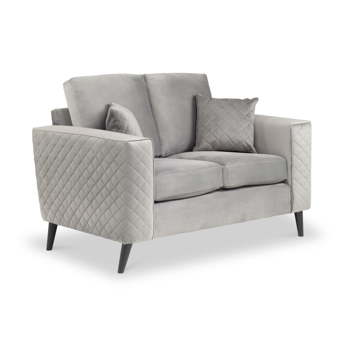 Swift 2 Seater Sofa Grey Roseland Furniture