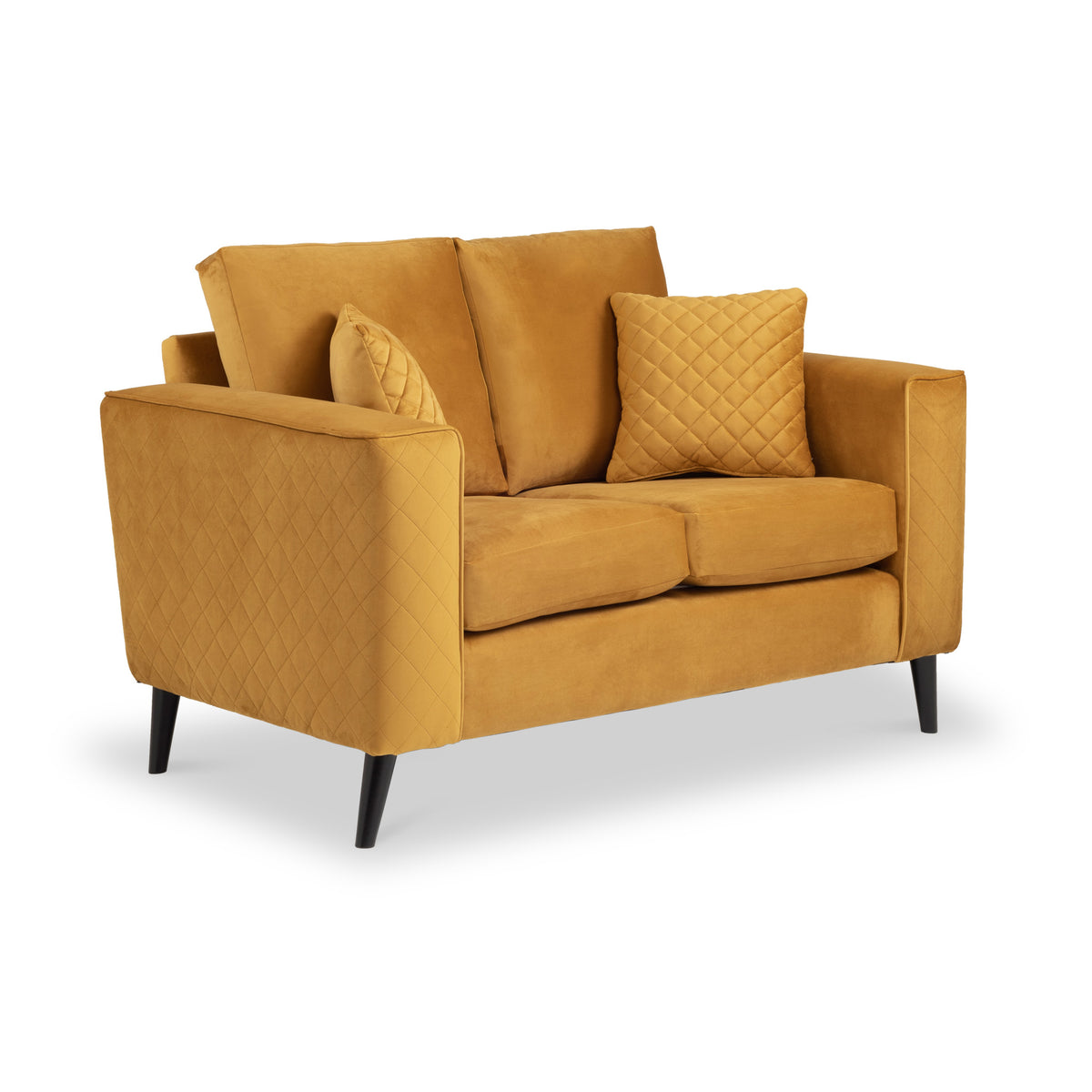 Swift 2 Seater Sofa Gold Roseland Furniture