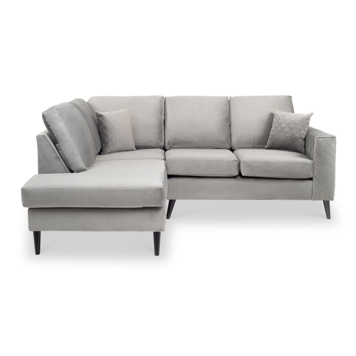 Swift LH Chaise Grey Roseland Furniture