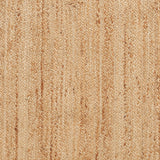 Natural Chesney Jute Scalloped Edge Natural Rug from Roseland Furniture