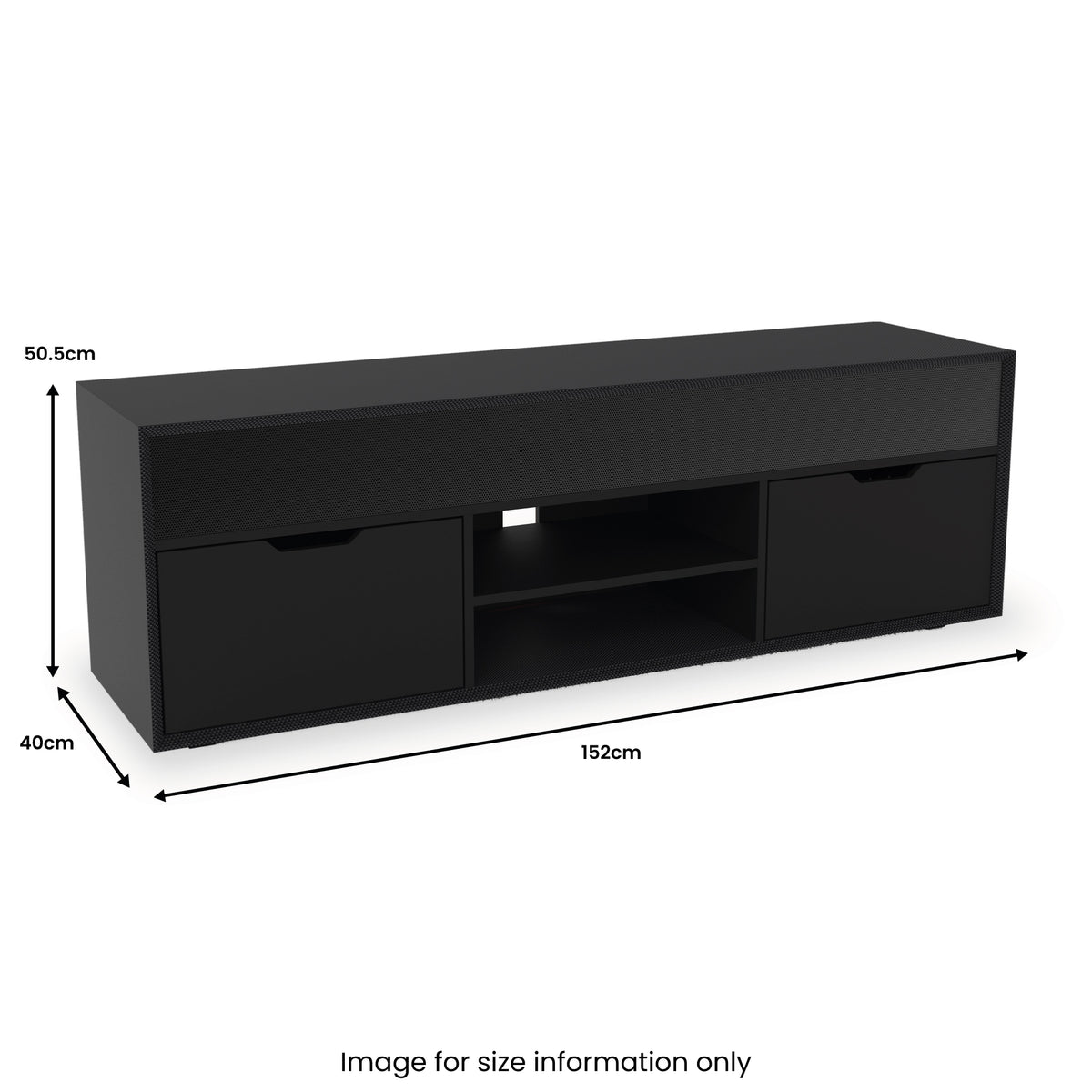 Koble Shadow Gaming TV Unit dimensions