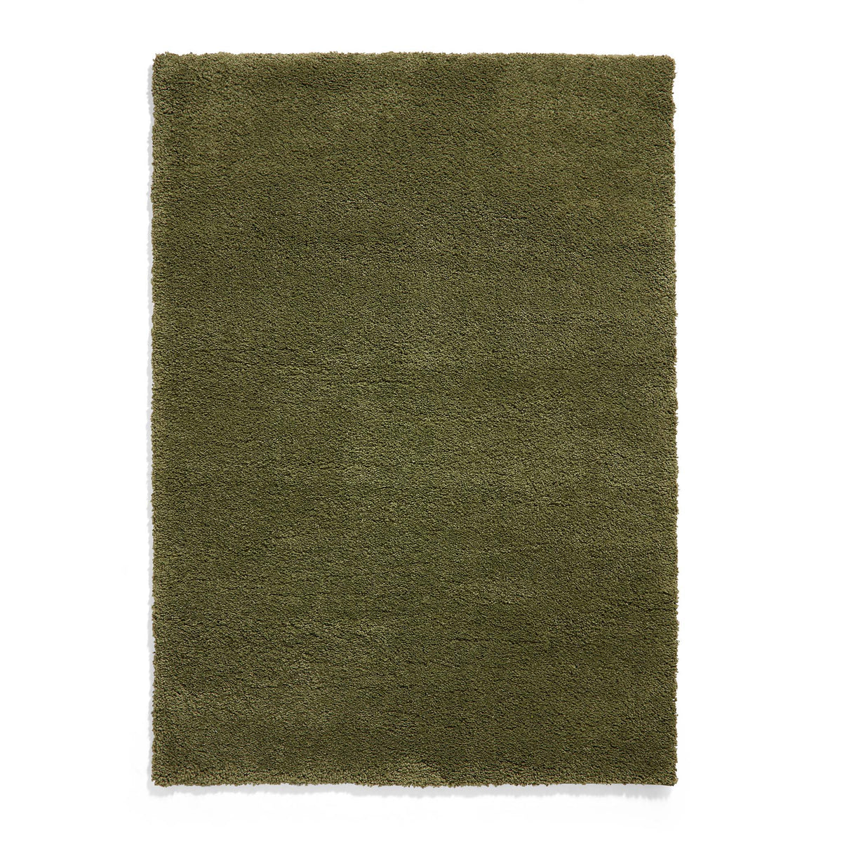 Roswell Olive Stain Resistant Shaggy Rug for living room
