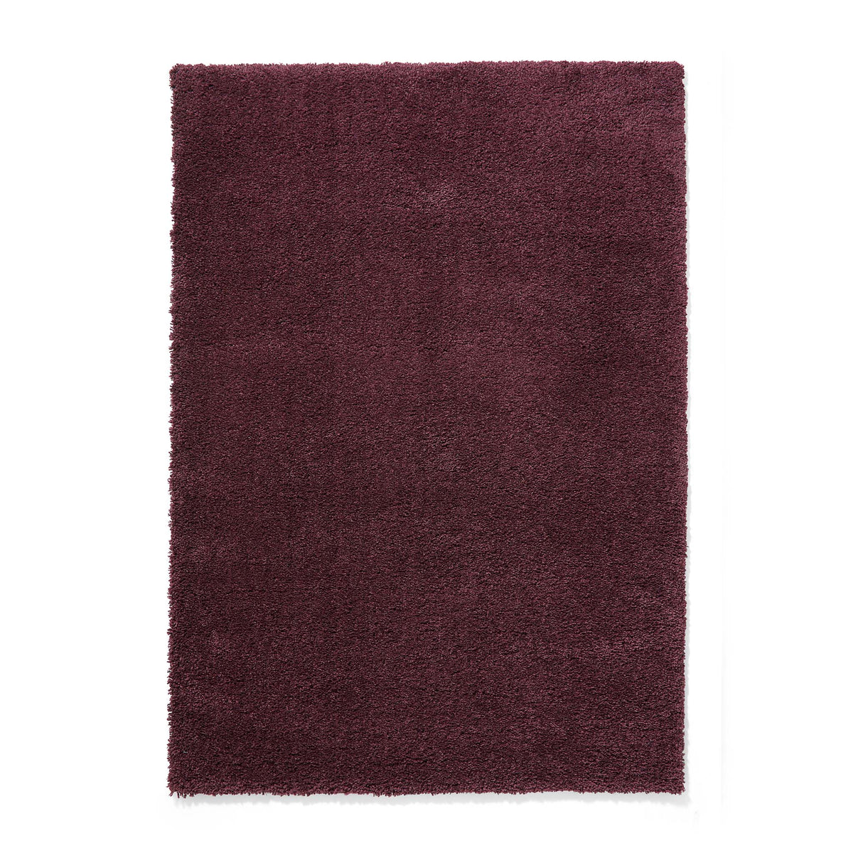 Roswell Purple Stain Resistant Shaggy Rug for living room
