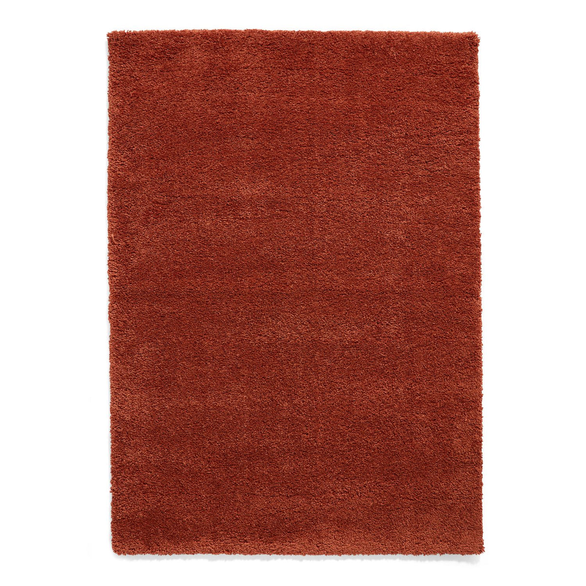 Roswell Terracotta Stain Resistant Shaggy Rug for living room