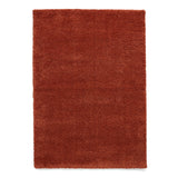 Roswell Terracotta Stain Resistant Shaggy Rug for living room