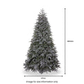 Snowy Cincinnati 7.5ft Christmas Tree from Roseland