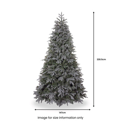 Snowy Cincinnati 7.5ft Tree