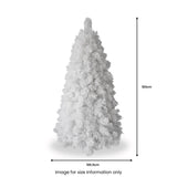 Snowy White Elmwood Flocked Christmas Tree from Roseland