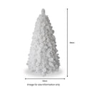 Snowy White Elmwood Flocked Christmas Tree from Roseland