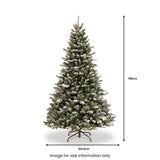 Snowy Sheffield Spruce 6.5ft Christmas Tree from Roseland