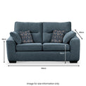 Sudbury Aegean 2 Seater Sofabed Dimensions