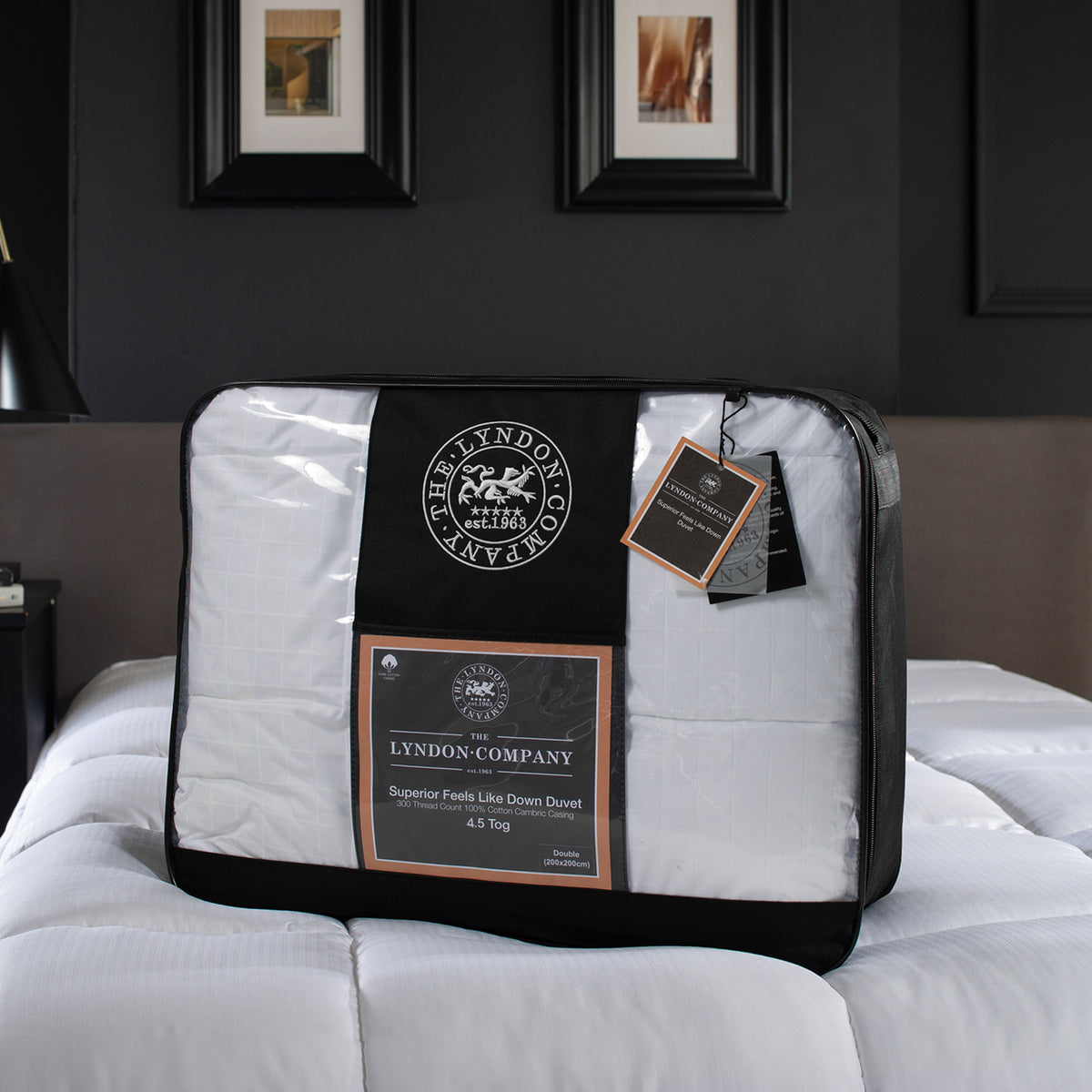 Superior Fibre 4.5 Tog Duvet from Roseland Furniture
