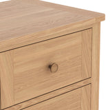 Albany Oak Rattan Small Sideboard from Roseland Furniture