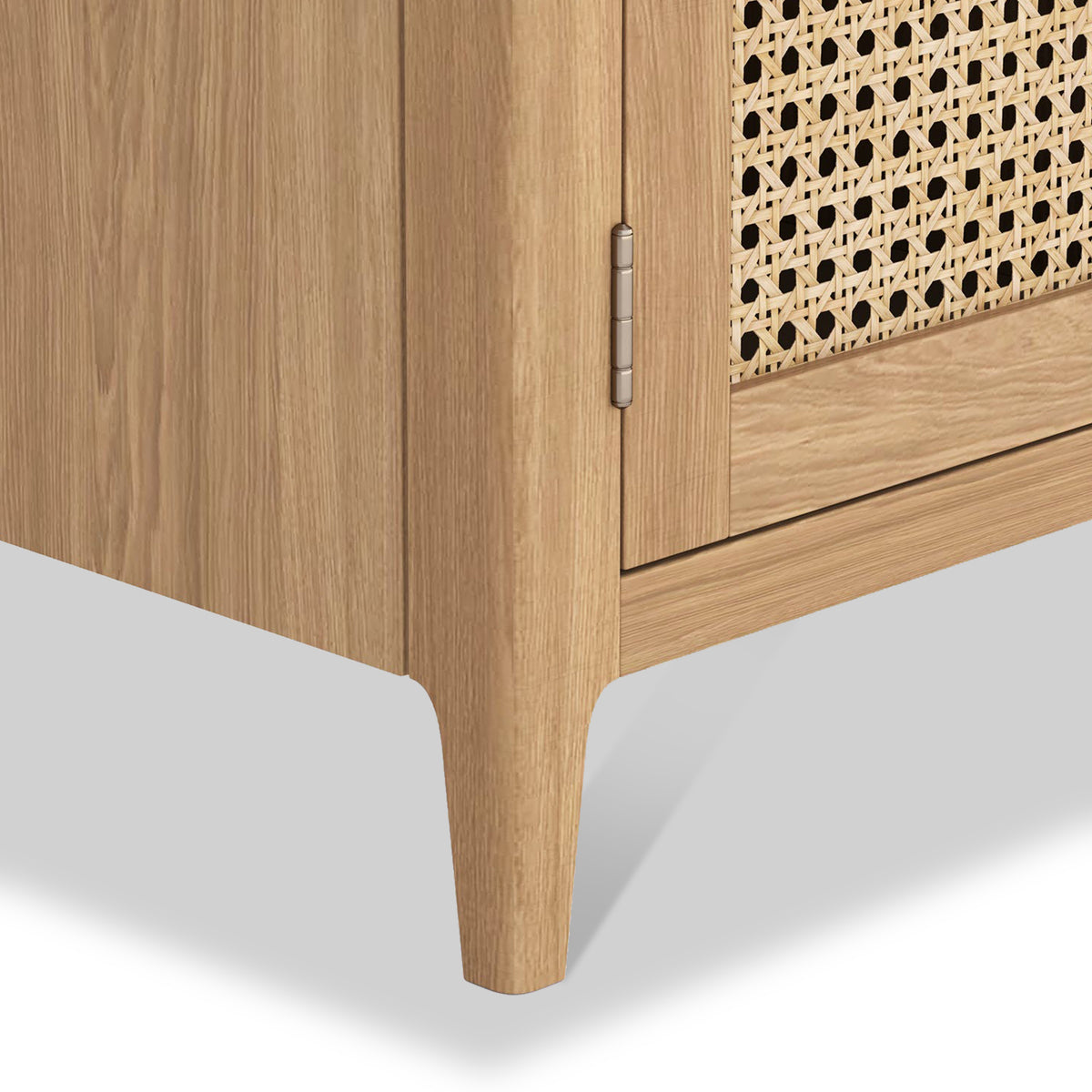 Albany Oak Rattan Small Sideboard from Roseland Furniture