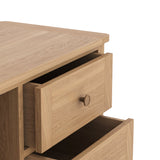 Albany Oak Rattan Small Sideboard from Roseland Furniture