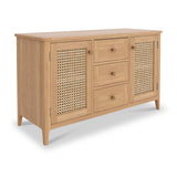 Albany Oak Rattan Large Sideboard from Roseland Furniture