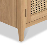 Albany Oak Rattan Large Sideboard from Roseland Furniture