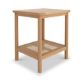 Albany Oak Rattan Side Table from Roseland Furniture