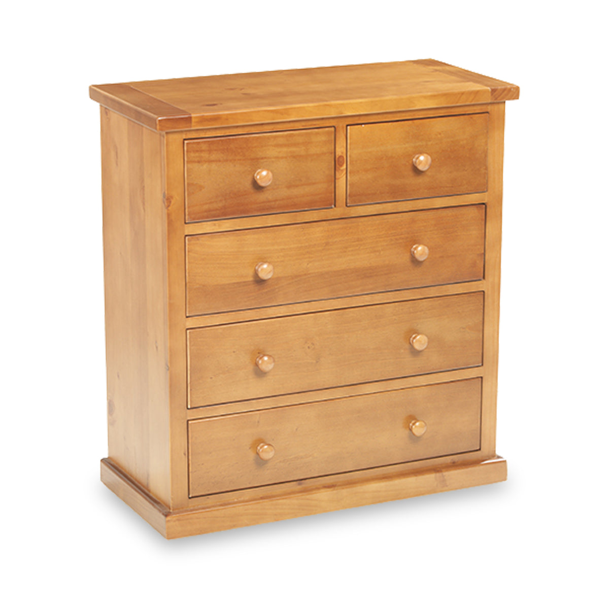 Chiswick Pine 2 Over 3 Drawer Chest from Roseland Furniture