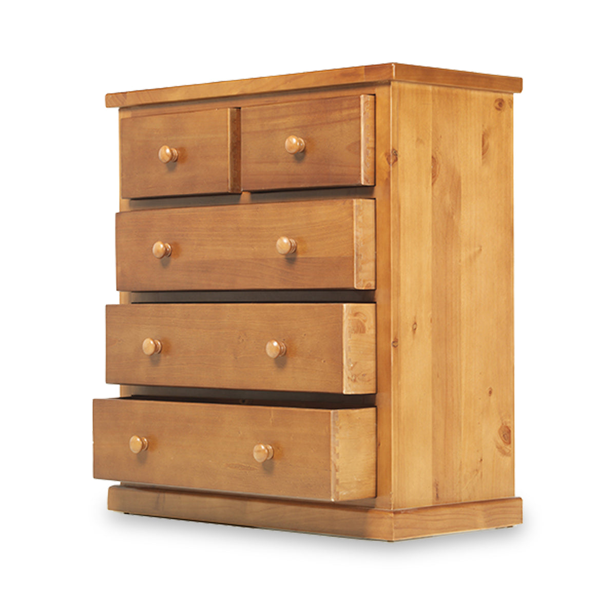 Chiswick Pine 2 Over 3 Drawer Chest from Roseland Furniture
