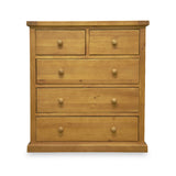 Chiswick Pine 2 Over 3 Drawer Chest from Roseland Furniture
