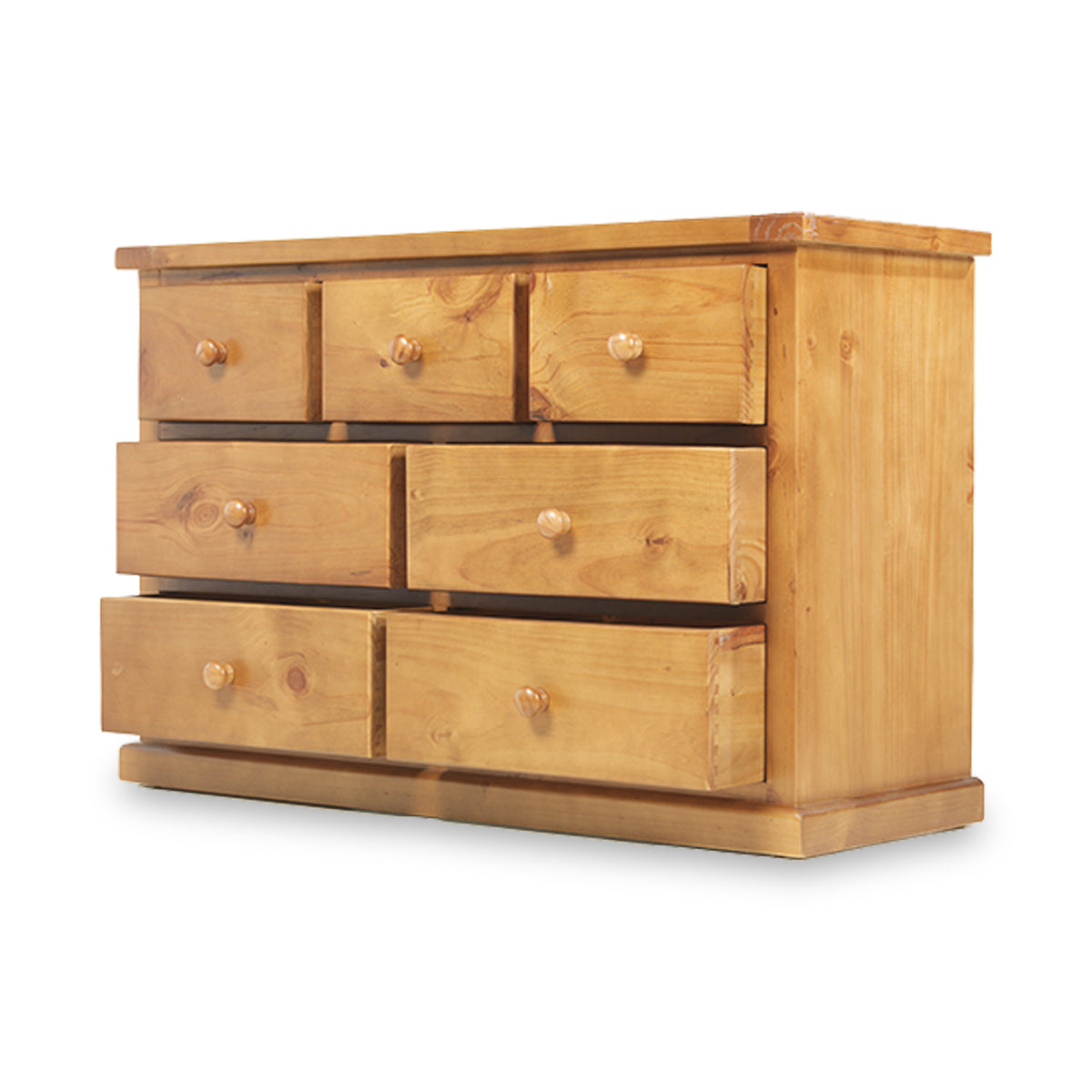 Chiswick Pine 3 Over 4 Drawer Chest from Roseland Furniture
