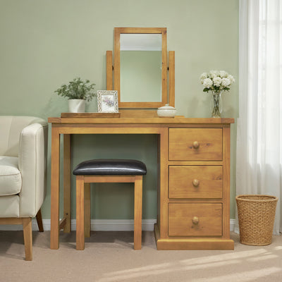 Chiswick Pine 3 Drawer Dressing Table