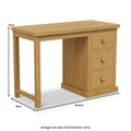 Chiswick Pine Dressing Table from Roseland Furniture