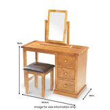 Chiswick Pine Dressing Table from Roseland Furniture
