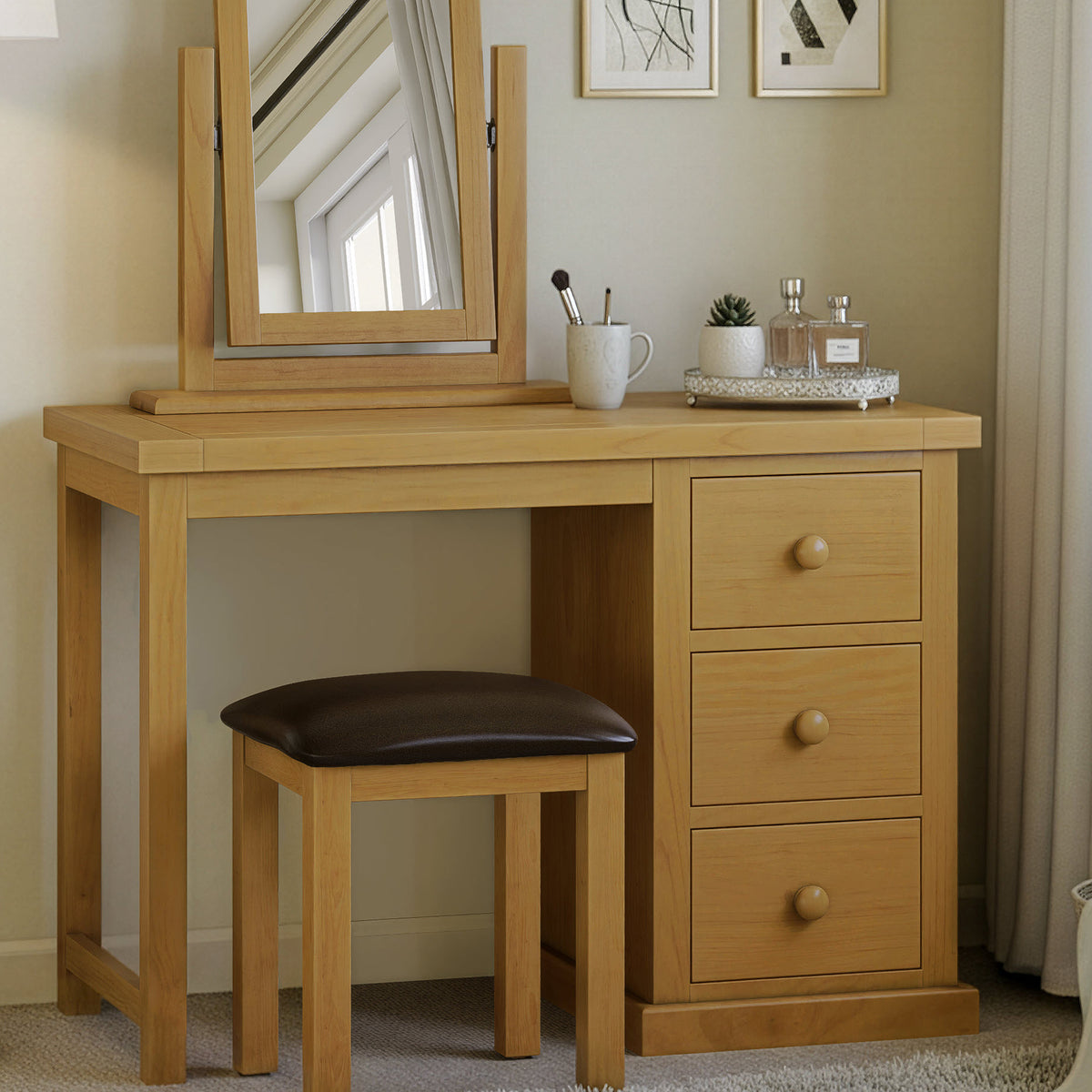 Chiswick Pine Dressing Table from Roseland Furniture