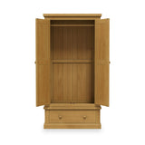 Chiswick Pine Double Wardrobe With Drawer from Roseland Furniture