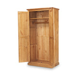 Chiswick Pine Full Hanging Wardrobe from Roseland Furniture
