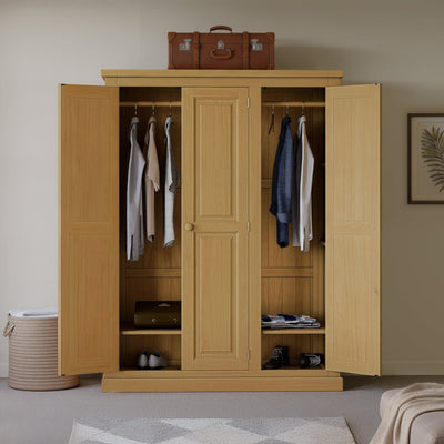 Chiswick Pine Triple Wardrobe